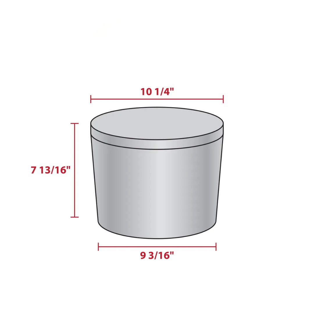 Custom Two Gallon Three Flavor Popcorn Tin